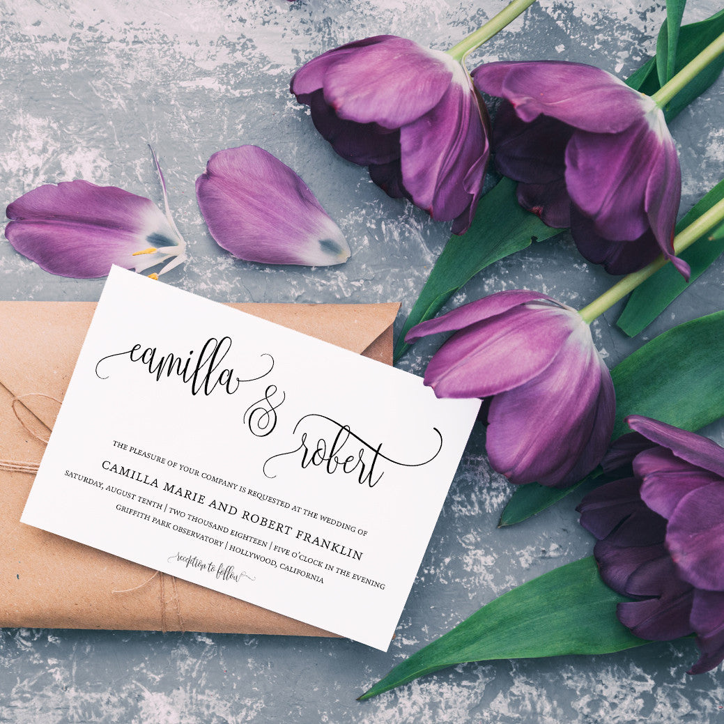 Check out our new video featuring selections from our wedding stationery