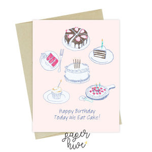 cakes galore birthday card