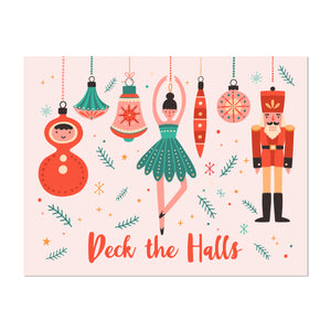 whimsical ornaments holiday cards