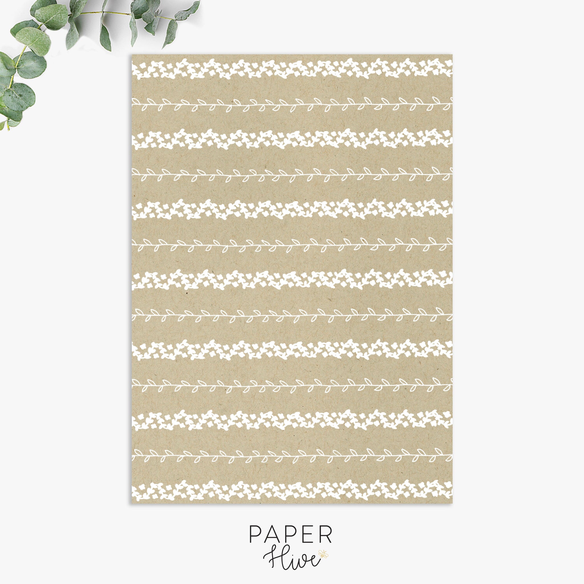 rustic floral baby shower invitations