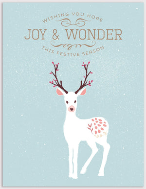 Reindeer holiday cards