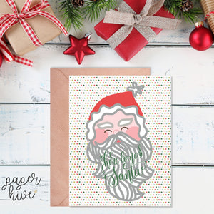 Santa Claus Christmas card set