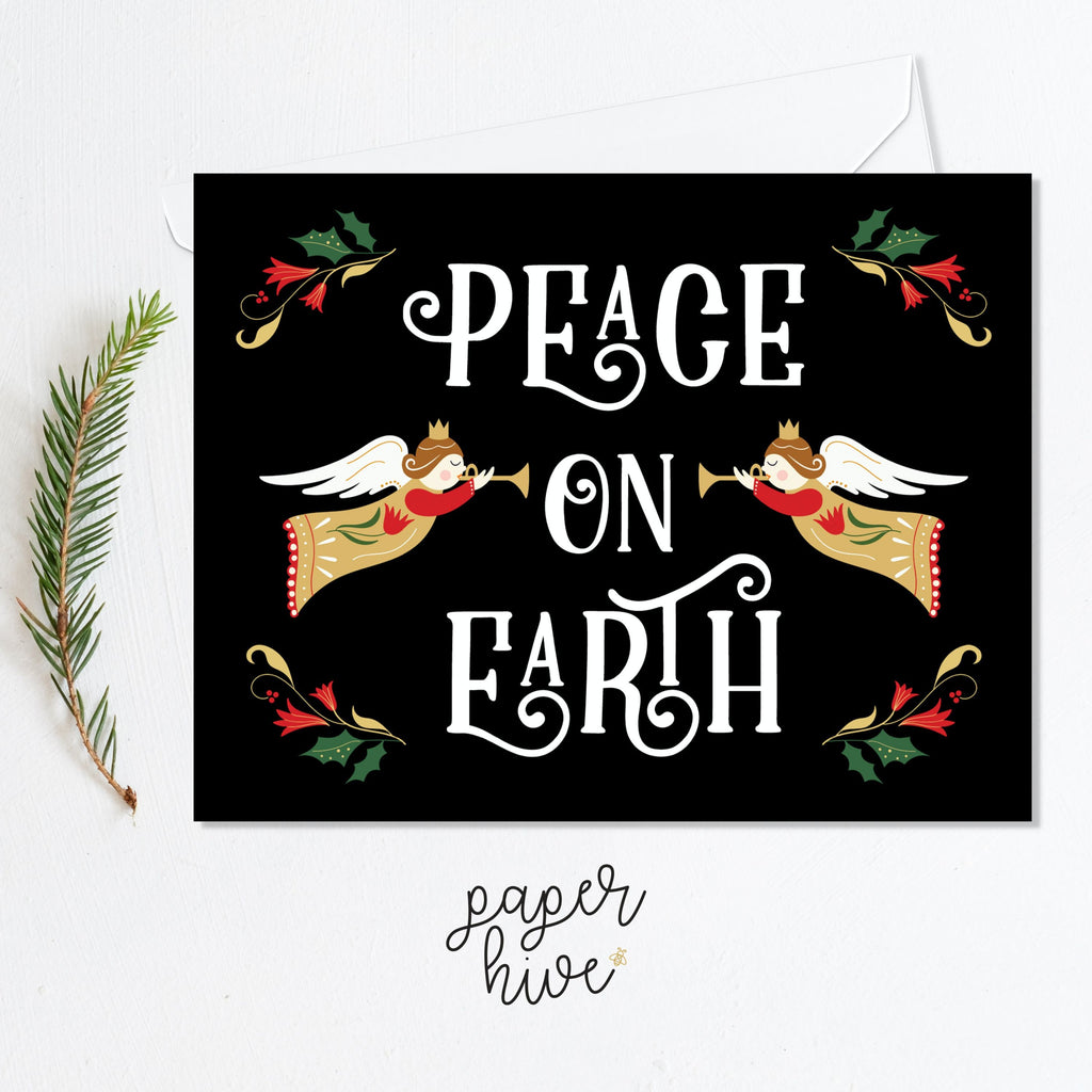 Peace on Earth Christmas cards